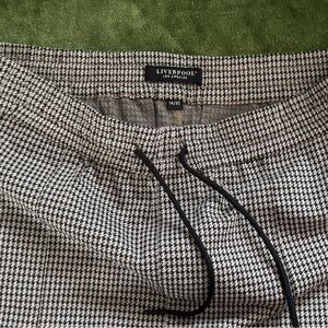 Liverpool Black and White Mini Skirt